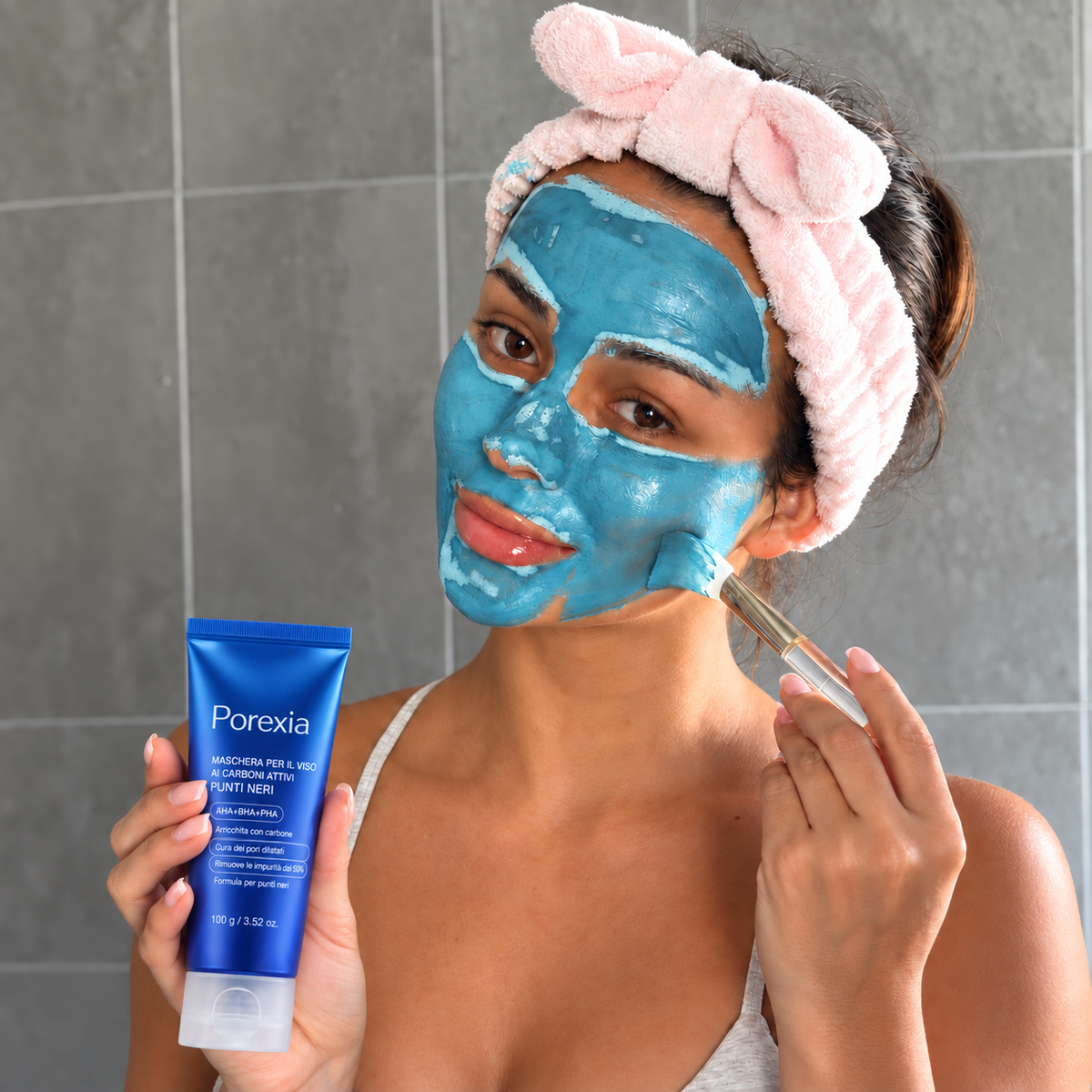 Maschera Zero Pori & Punti Neri Porexia™