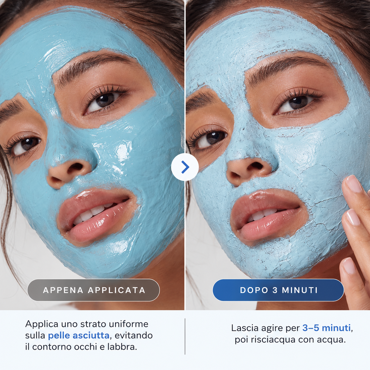 Maschera Zero Pori & Punti Neri Porexia™