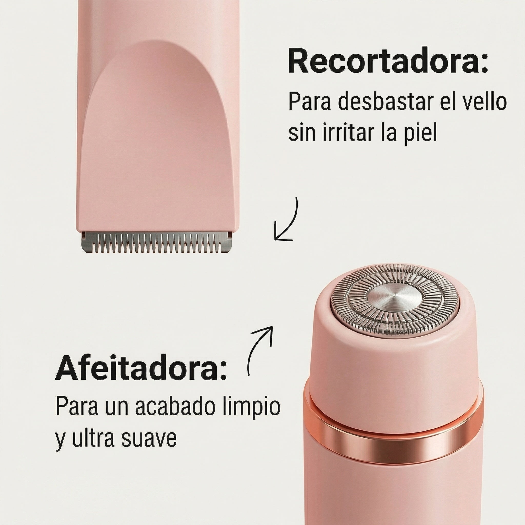 Depiladora uso en ducha